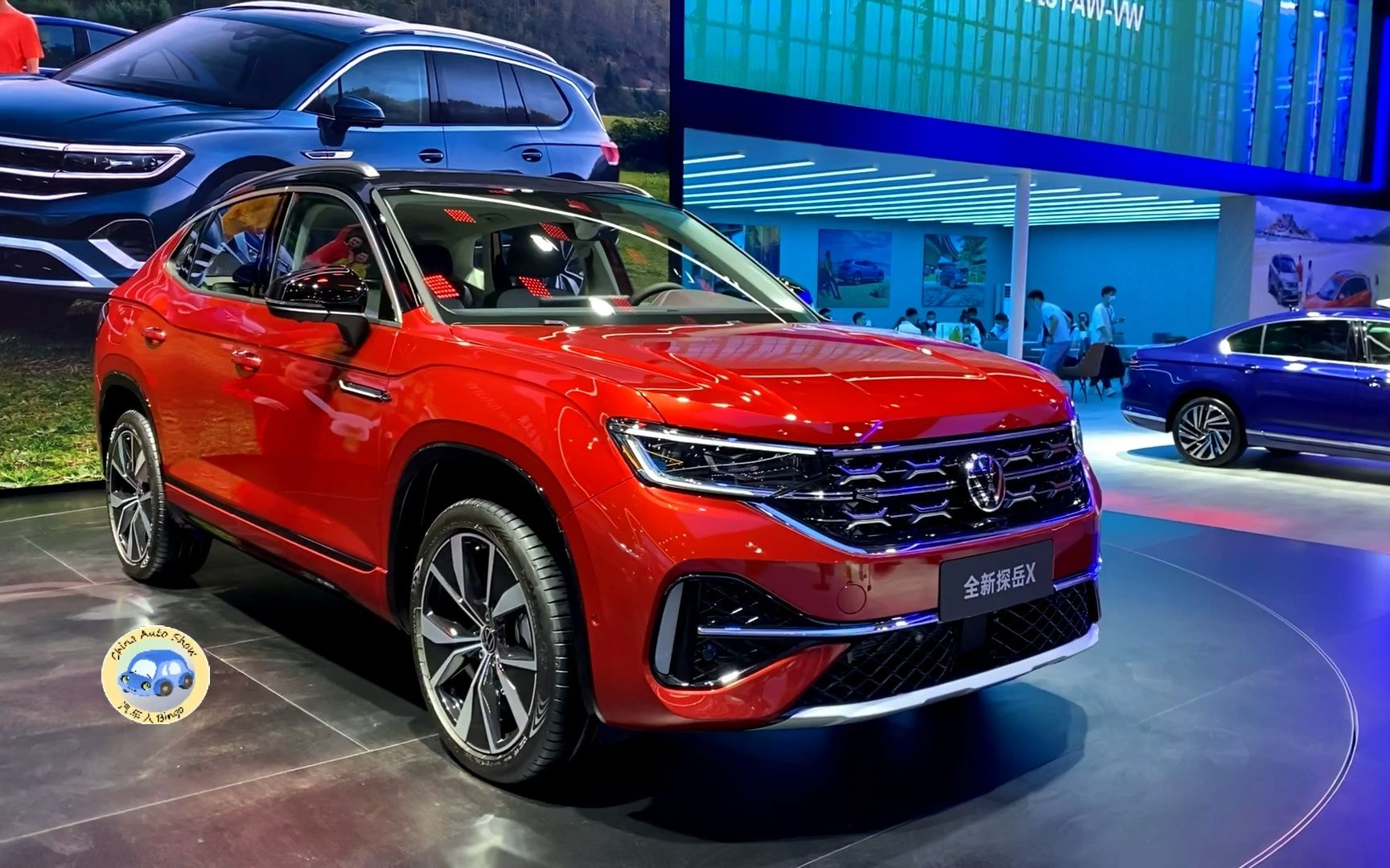 2023款大众探岳x高清实拍,外观内饰静态体验,买不买做个参考