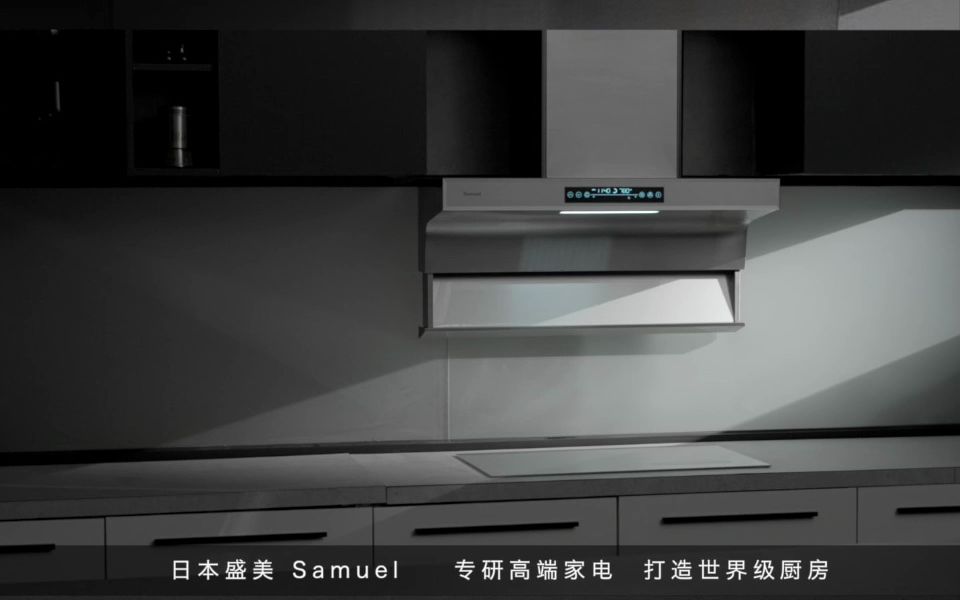 盛美/SAMUEL高端厨具首选吸油烟机(CXW210SH01)日式变频增压 800PA静压 热除油 挥手操控哔哩哔哩bilibili