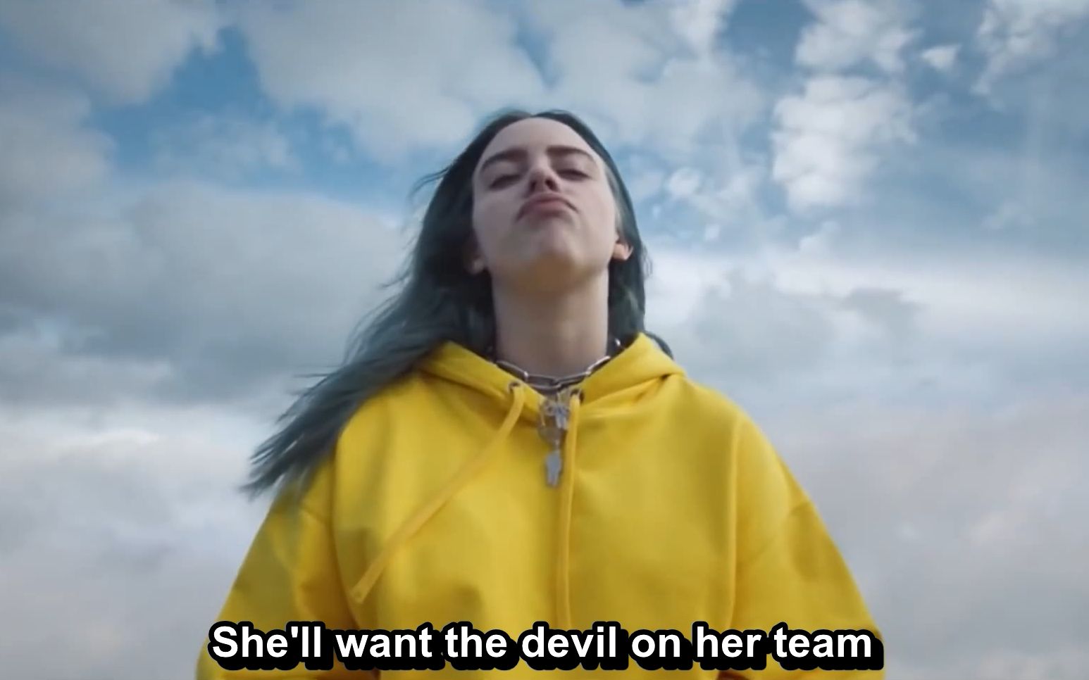 [图]碧梨Billie Eilish - all the good girls go to hell MV字幕版 ! 超级好看！！