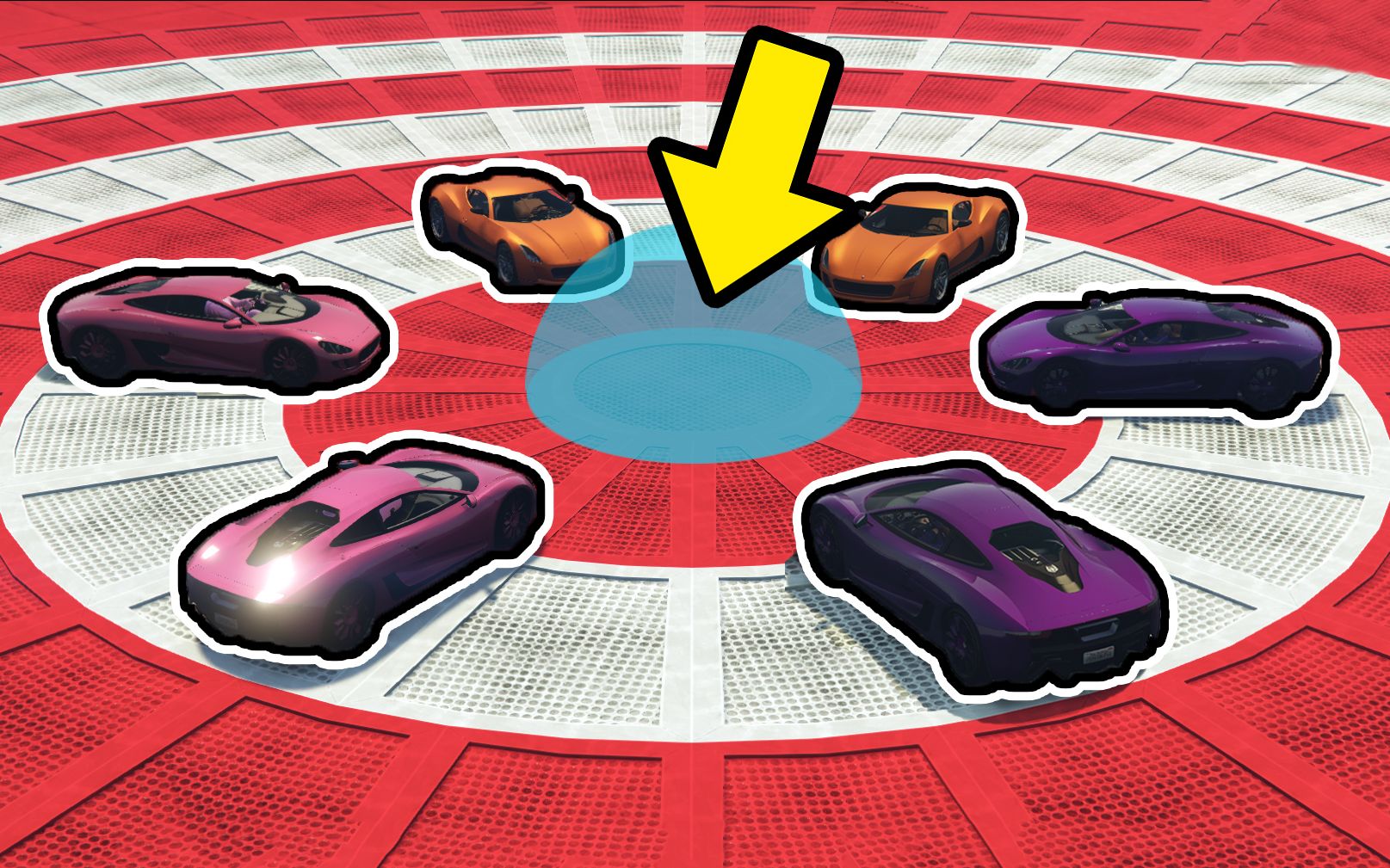 【GTAOL】六位UP主“抢车位” 看谁能活到最后！-Okami丶鬼道-Okami丶鬼道-哔哩哔哩视频