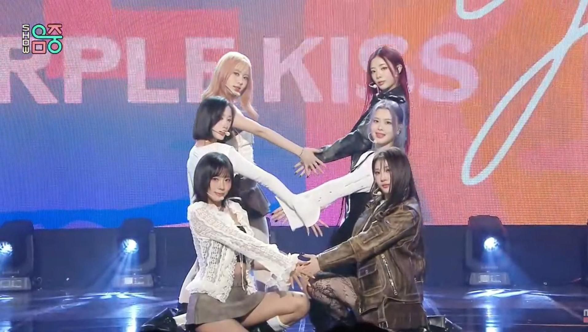 【purple kiss】-bbb舞台 240406mbc音中