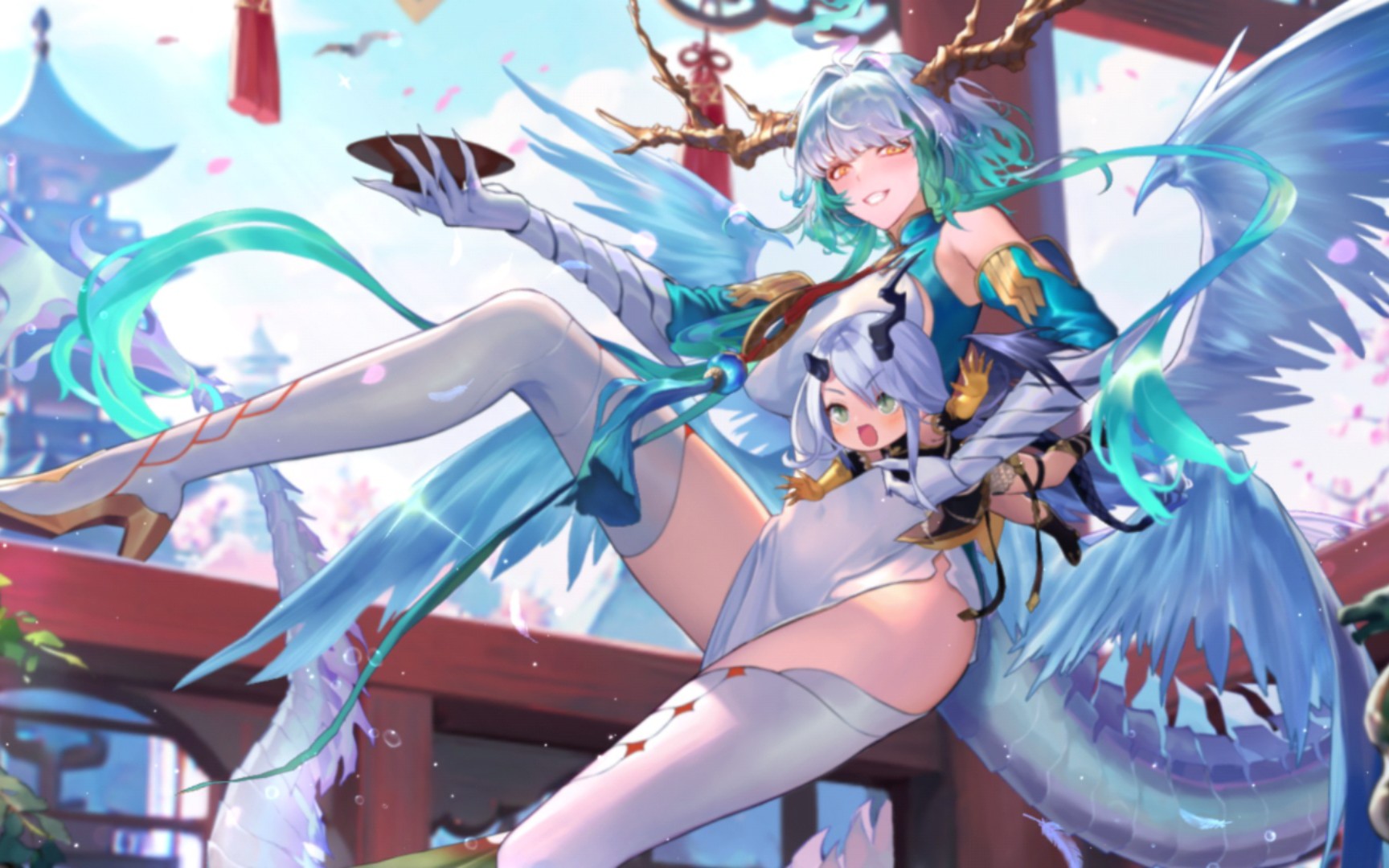 在无限游乐场尝试玩龙妹【影之诗】