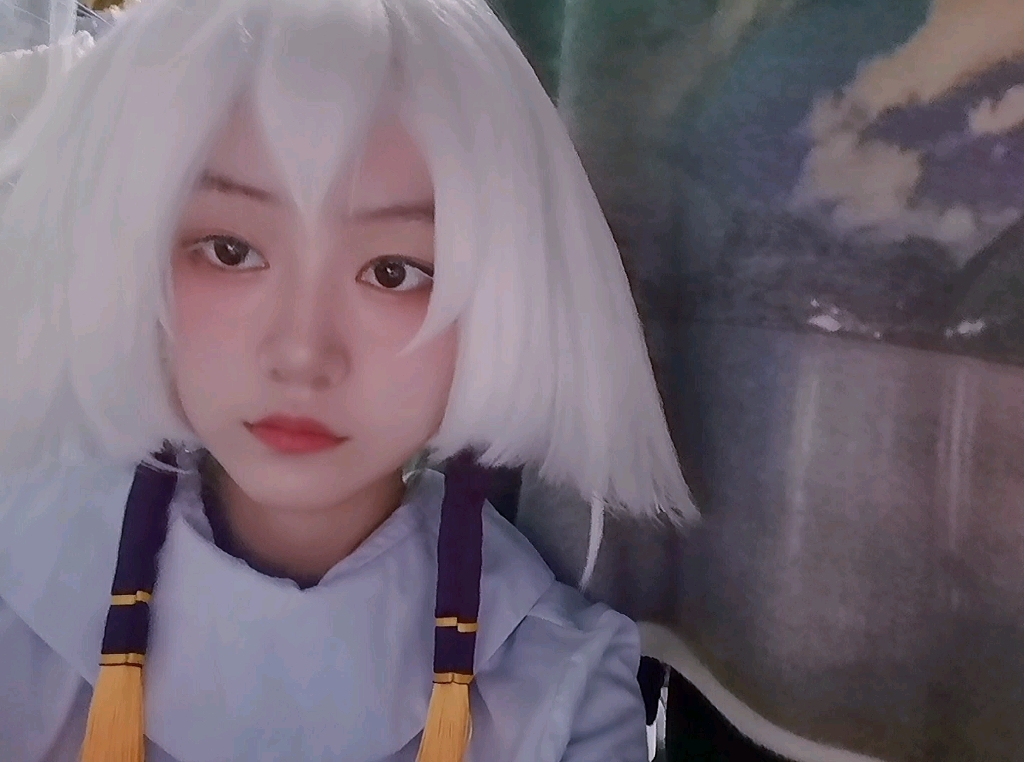 光遇平菇cos 请问白鸟哥哥什么时候来接我