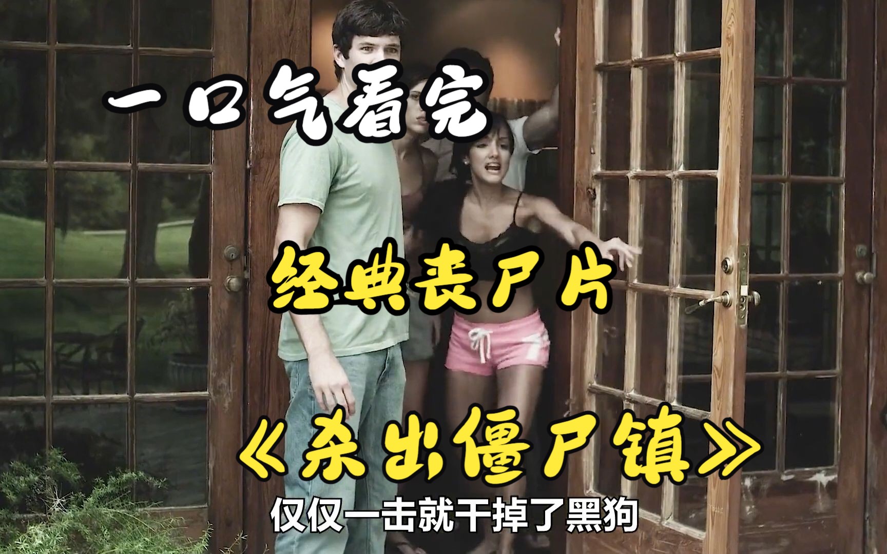 一口气看完《杀出僵尸镇》一群年轻人来到小镇度假,没想到爆发了丧尸