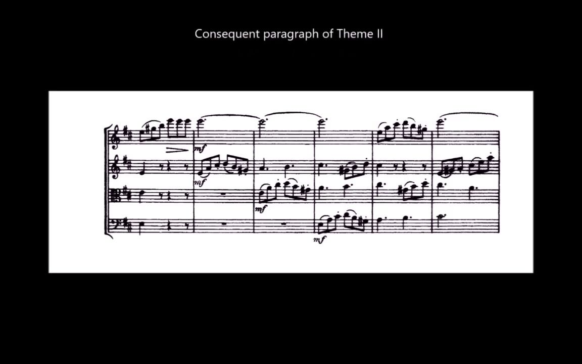 [图]海顿D大调弦乐四重奏作品33号第6首 Haydn - String Quartet Op.33 No.6 (Score)