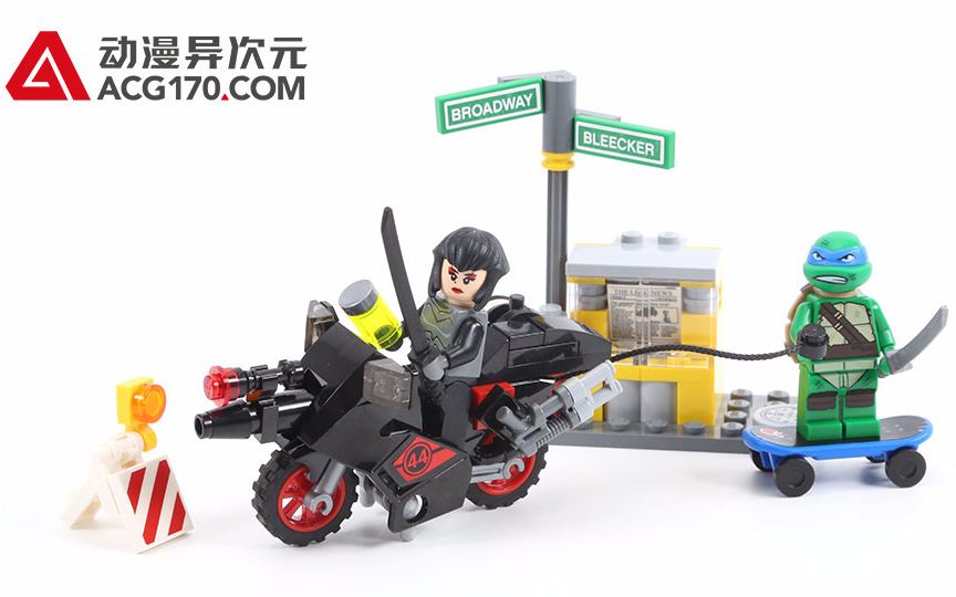 [图]【动漫异次元】乐高LEGO 忍者神龟 79118 卡莱摩托车逃亡