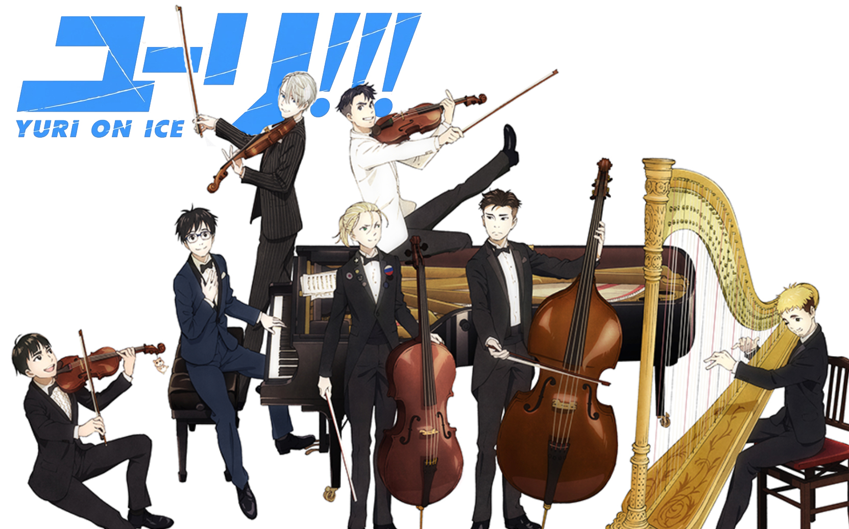 【冰上的尤里/剧场版(伪)预告】【维勇/奥尤】"拿到金牌就是要结婚的