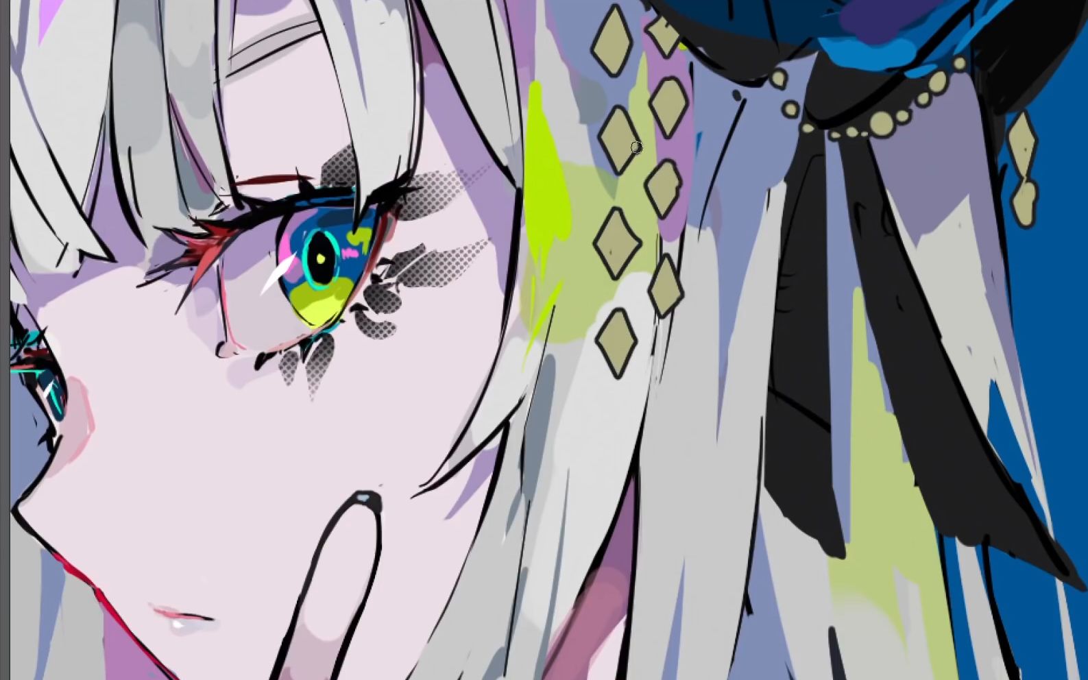 【画师lam】配色不过三?你懂什么叫人间调色盘