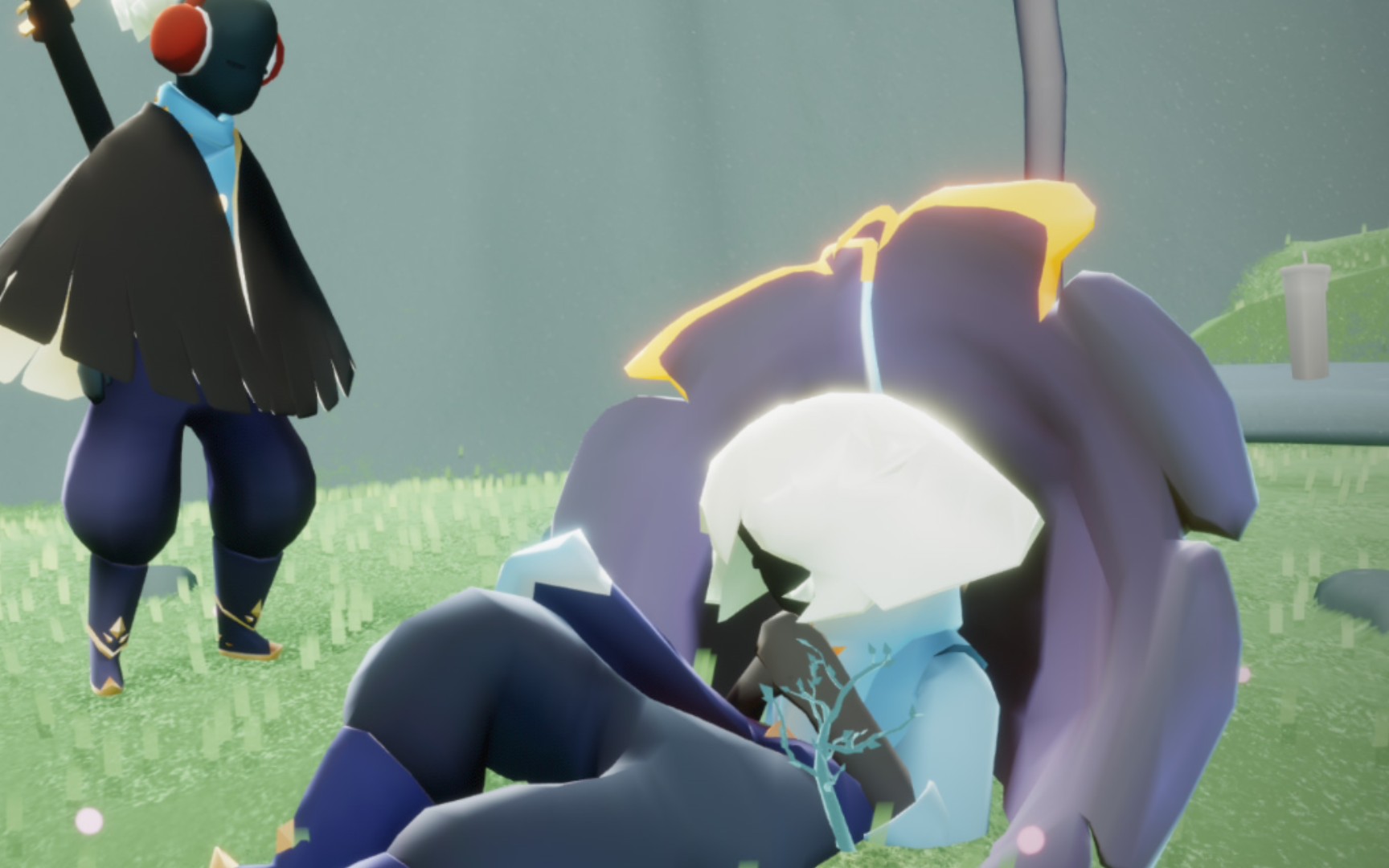 [光遇]一个还蛮好看的挂机动作_sky光遇