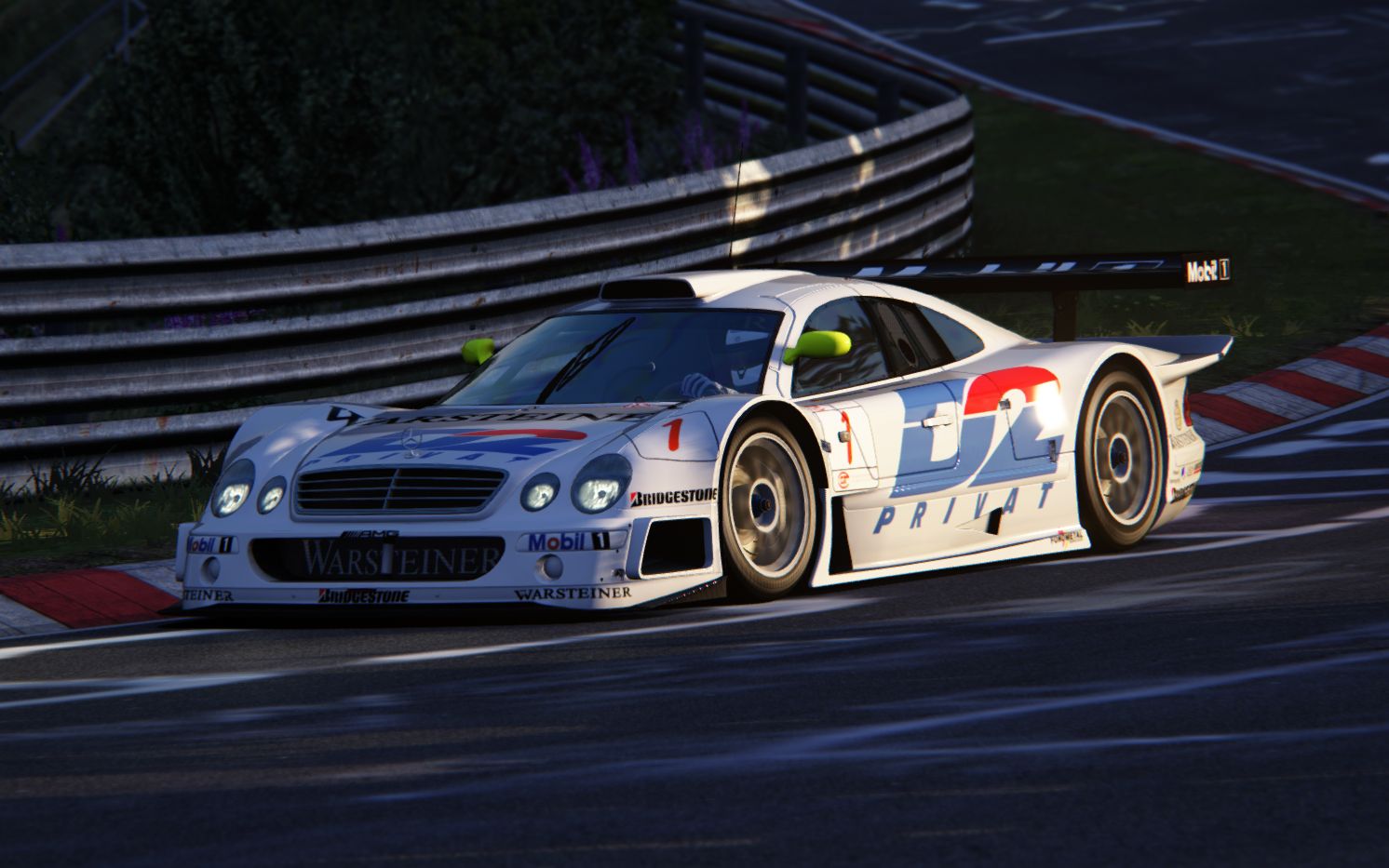【纽北练习生】mercedes-benz clk gtr gt1 6:34.052