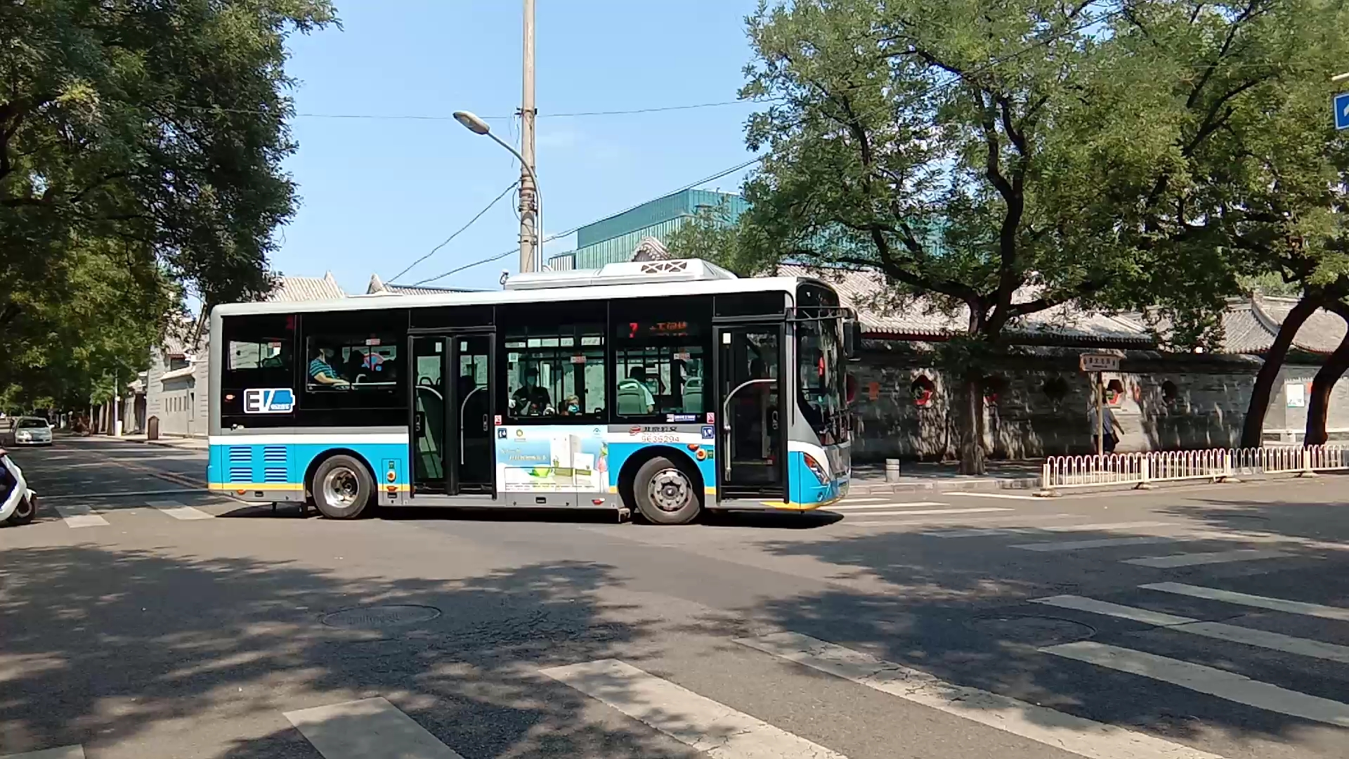 水视频北京公交7路新车