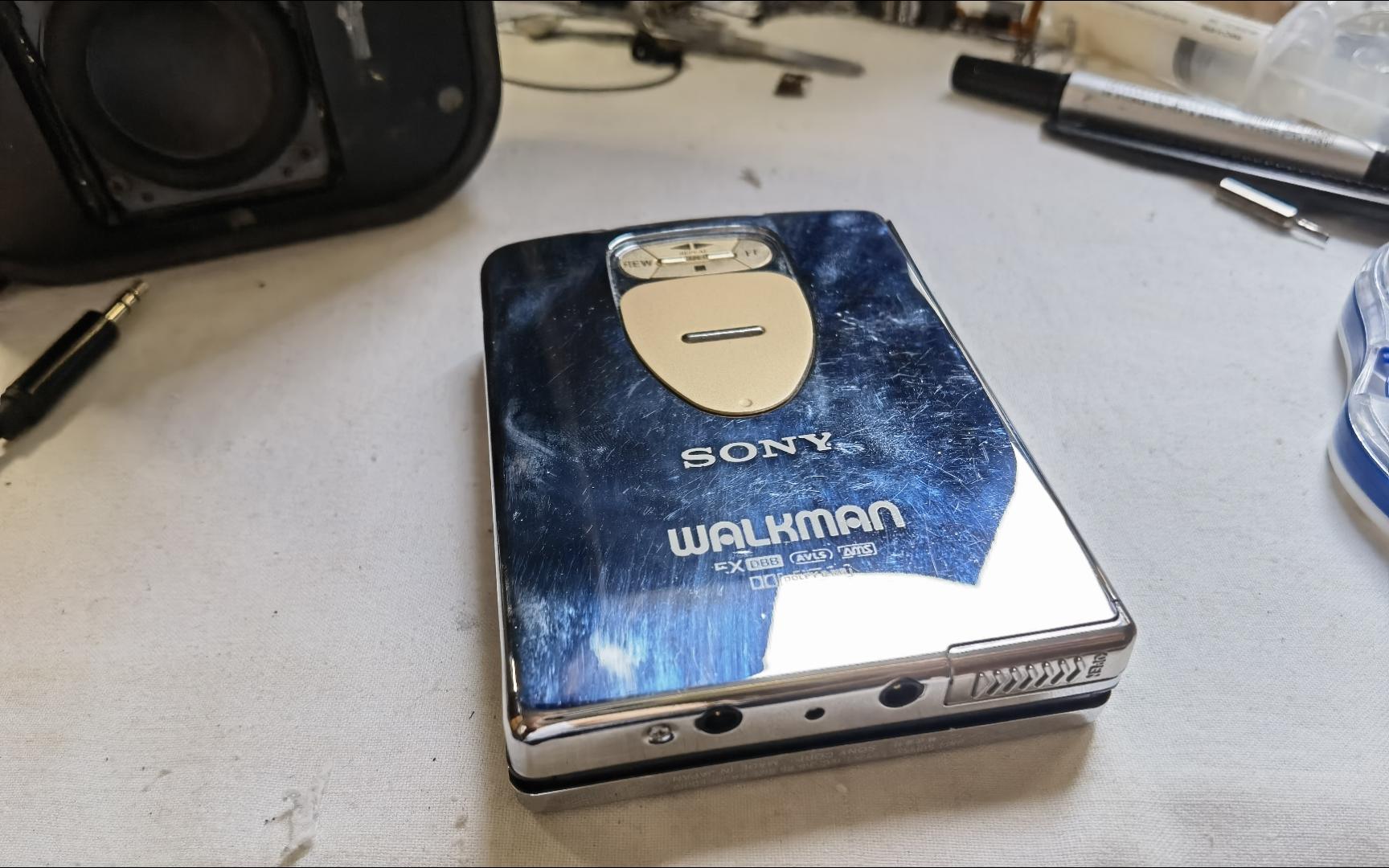 打理一个限量版不锈钢索尼ex1hg 稀有的机器 一镜到底电机打理,压带轮