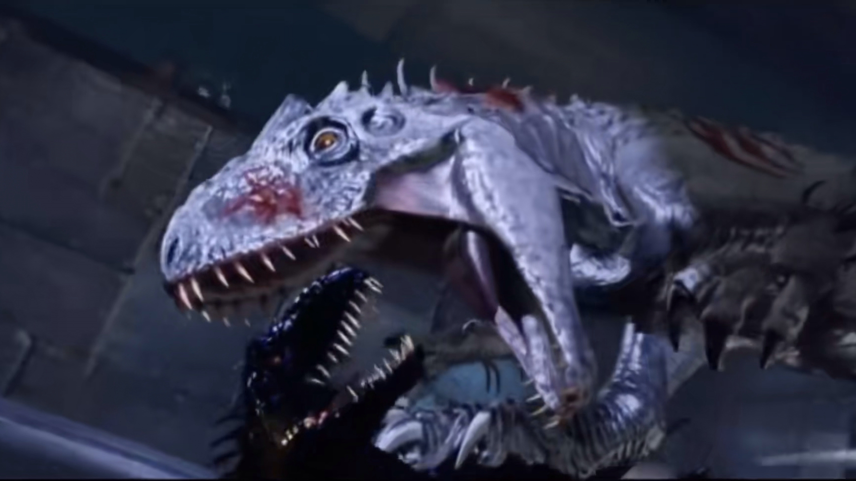 暴虐霸王龙vs暴虐迅猛龙