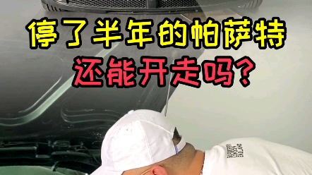 停了半年的帕萨特.还能开走吗?哔哩哔哩bilibili