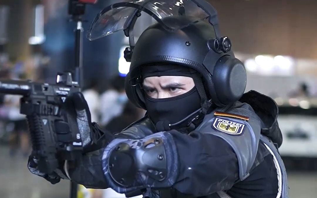 彩虹六号bandit 军迷 cos polizei 2020cicf漫展