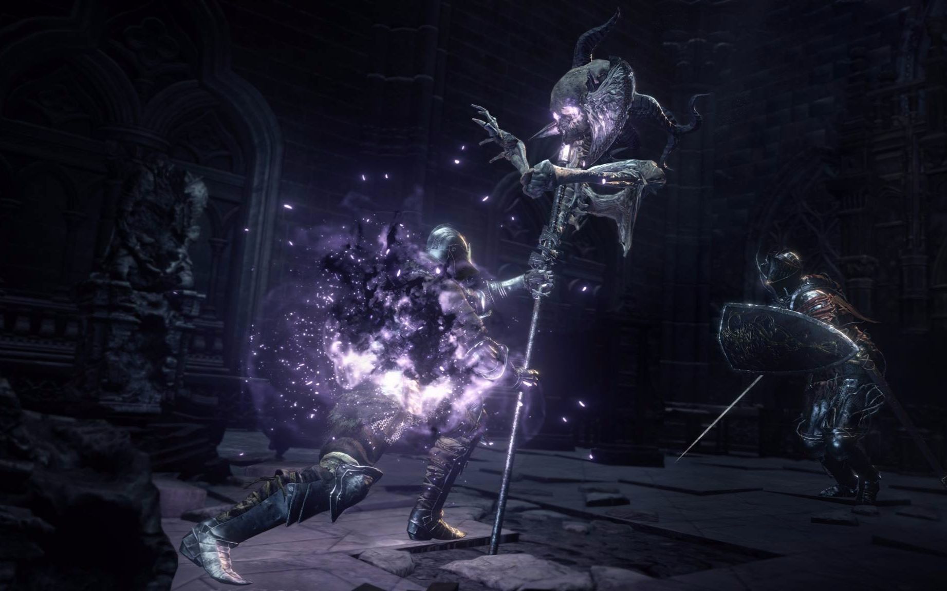 黑暗之魂3狂王磔枪lv30入侵