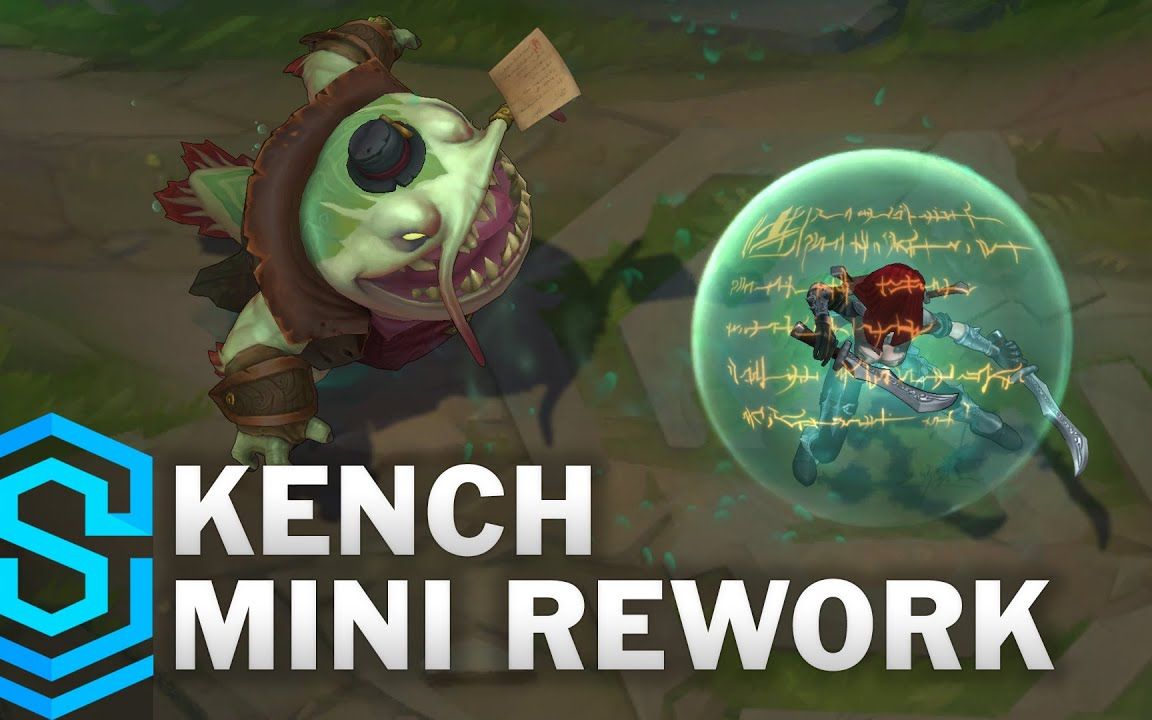 塔姆重做技能与特效预览lol英雄联盟