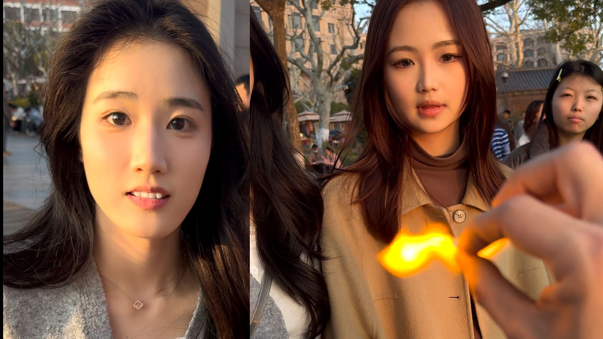 小姐姐你卫生纸着火了