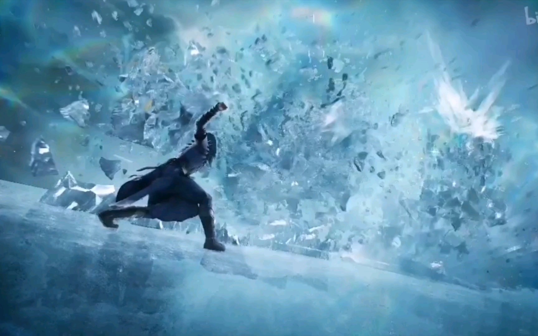 凡人41集韩老魔三人围攻黑煞教血侍战斗特效燃爆全场