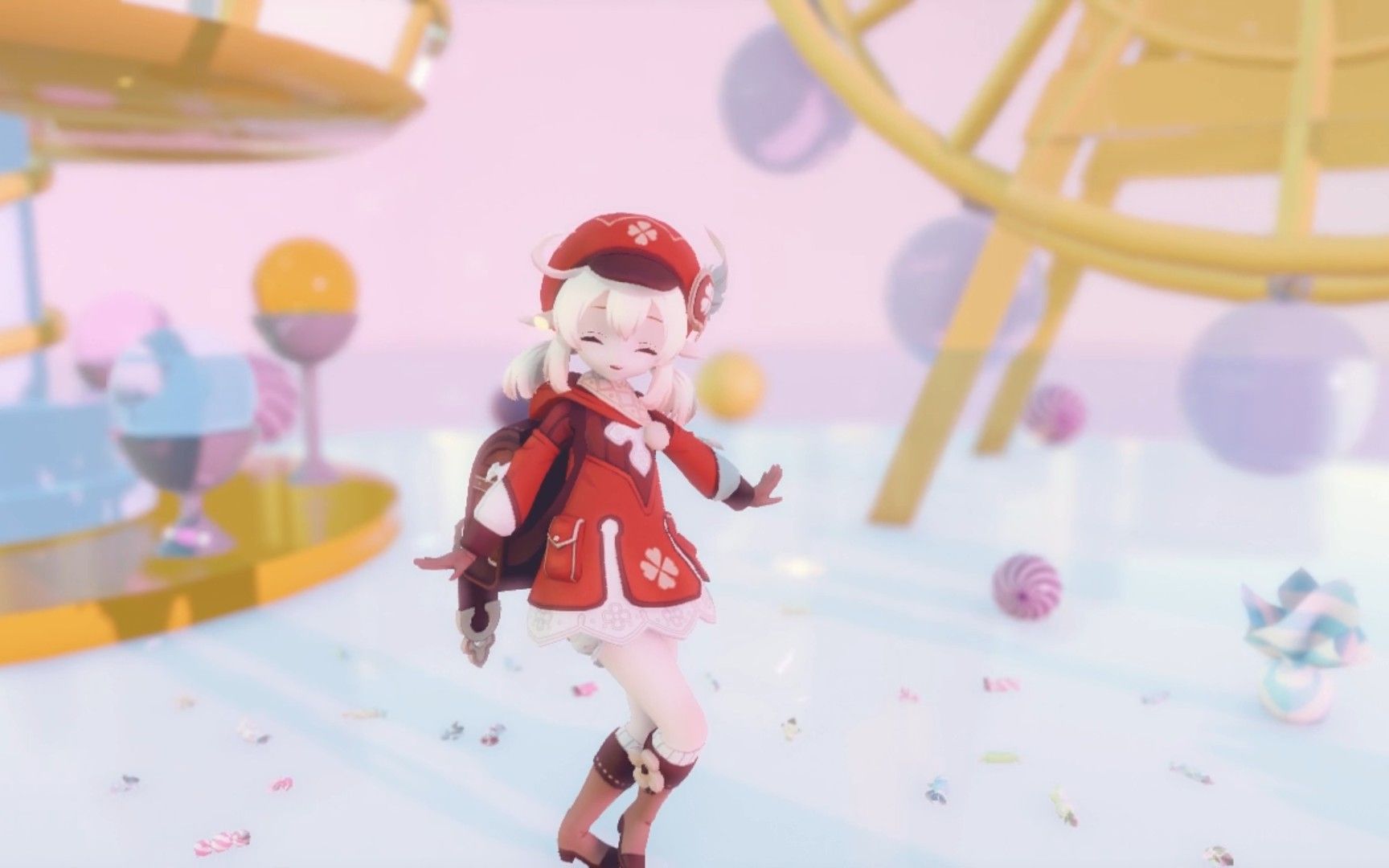 【原神/mmd】萌新的第一个mmd——要和可莉一起跳舞吗