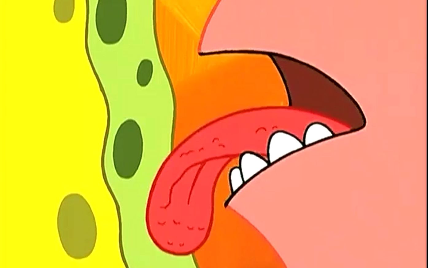 是说谎的味道!海绵宝宝!