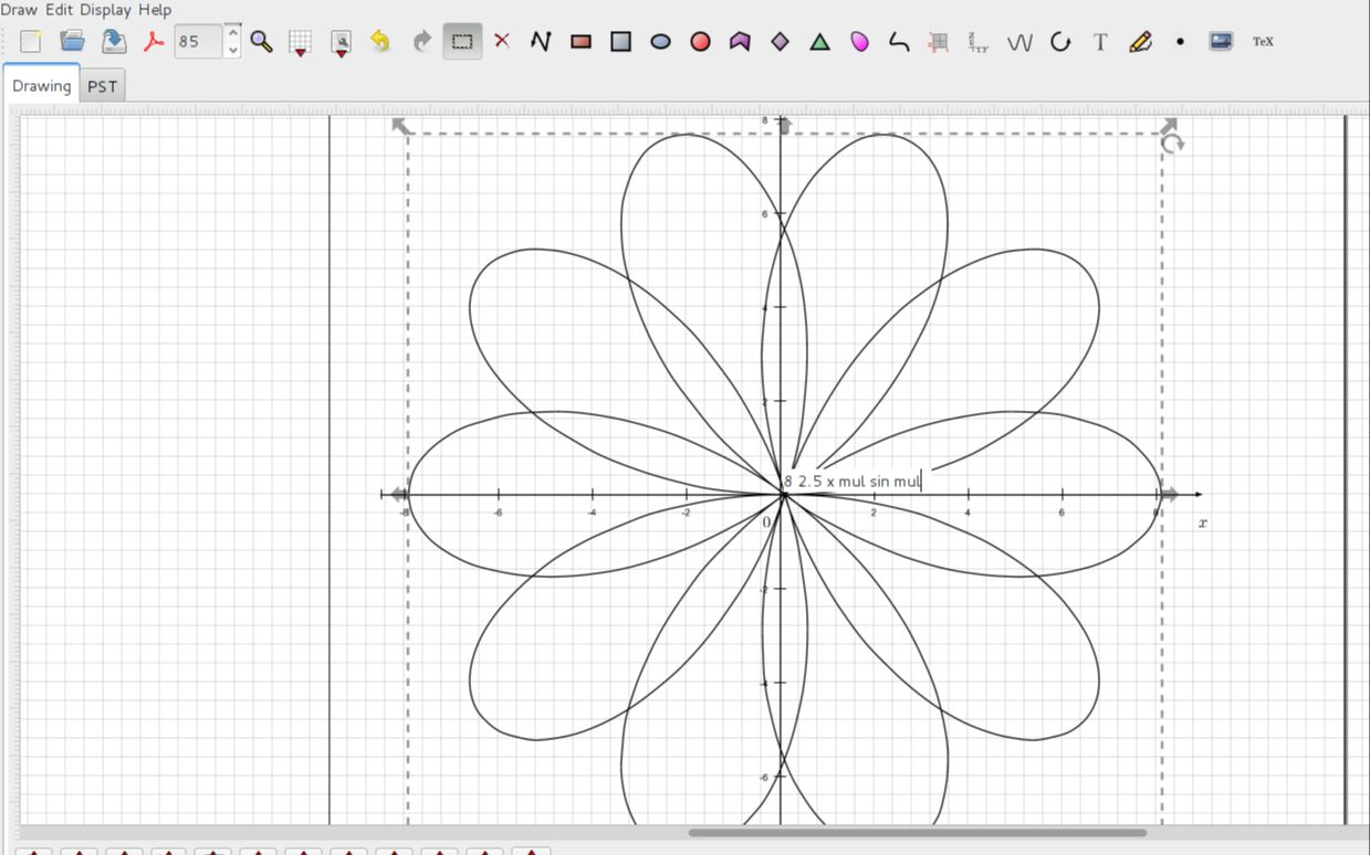 LaTeX的图形绘图编辑器LaTeXDraw,多平台兼容的,win,linux,国产操作系统和MacOsX都能用哔哩哔哩bilibili