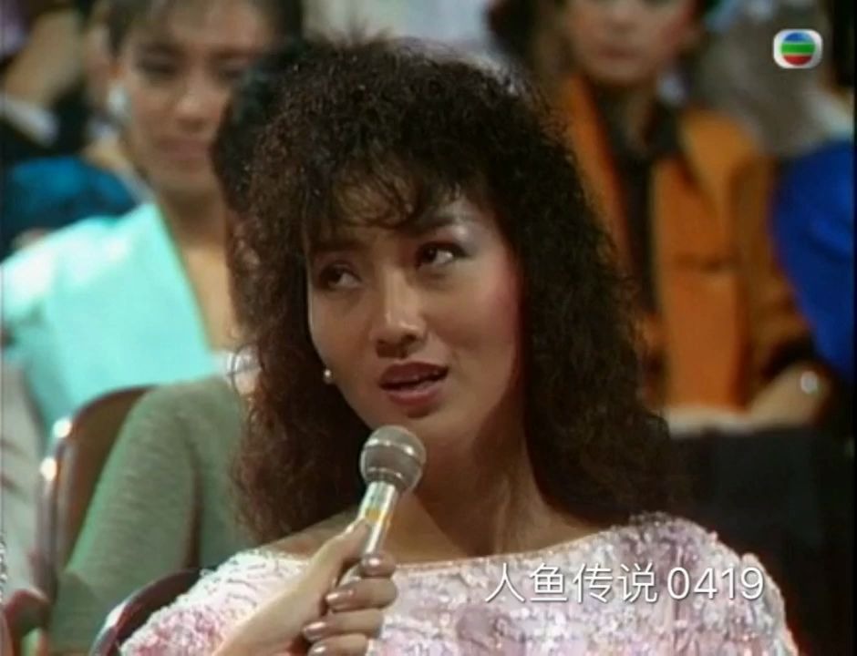 [图]赵雅芝特邀嘉宾出席1985健美小姐总决赛