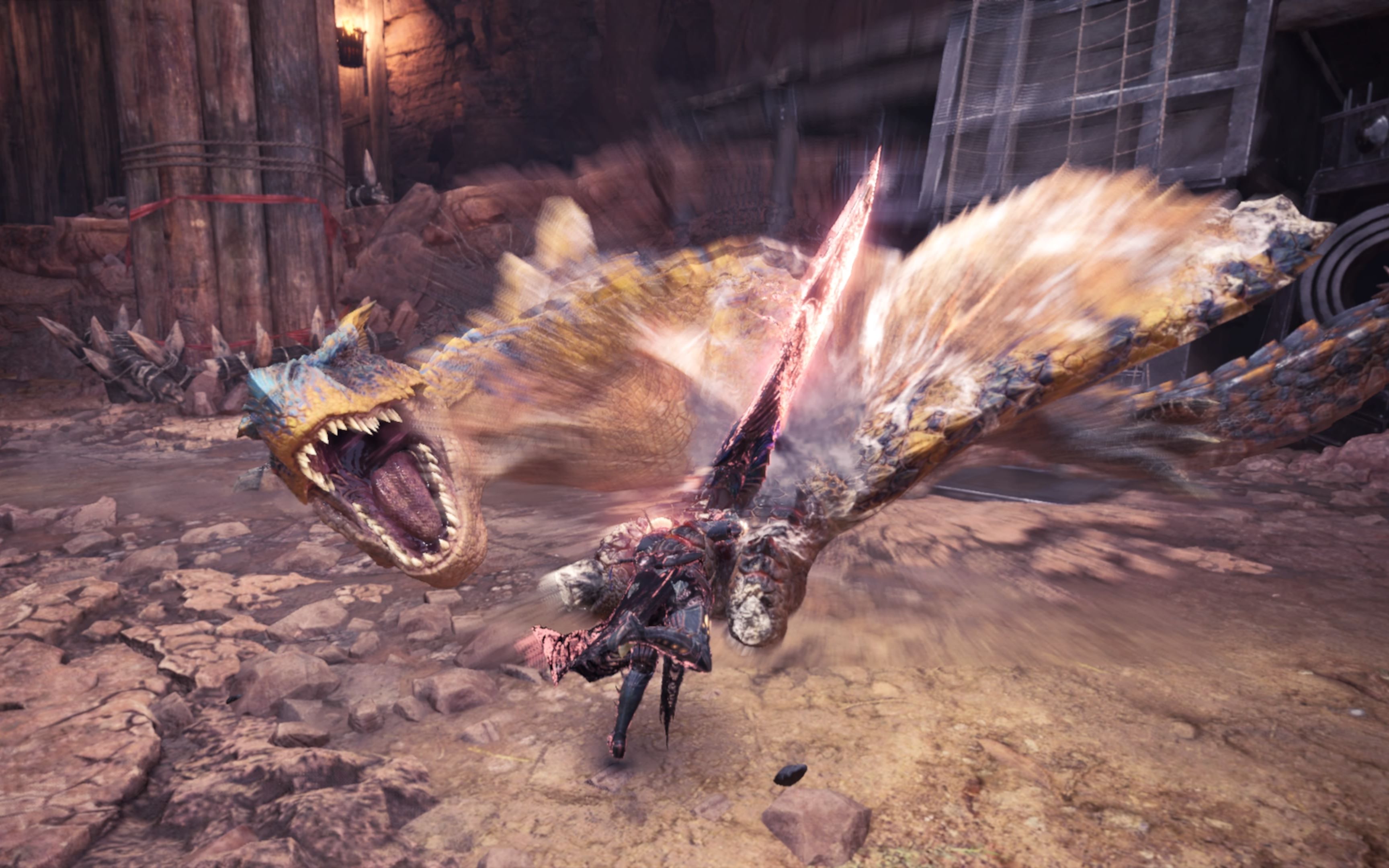 mhwi  大剑  轰龙  ta特斗 4分05