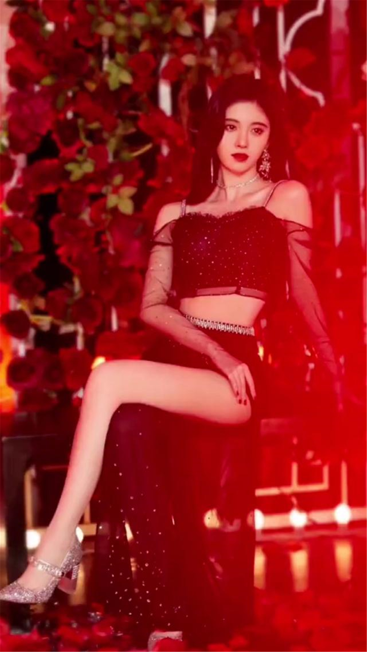 鞠婧祎的扭胯舞