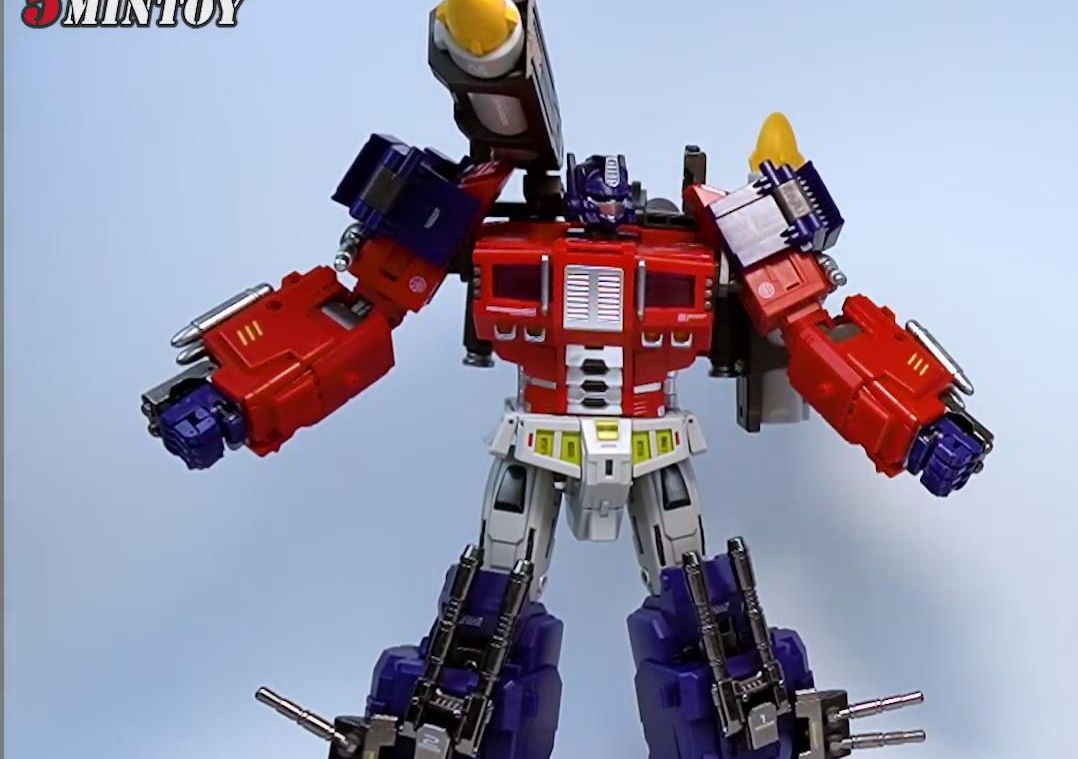 新版擎天柱,变形金刚,重型拖车版