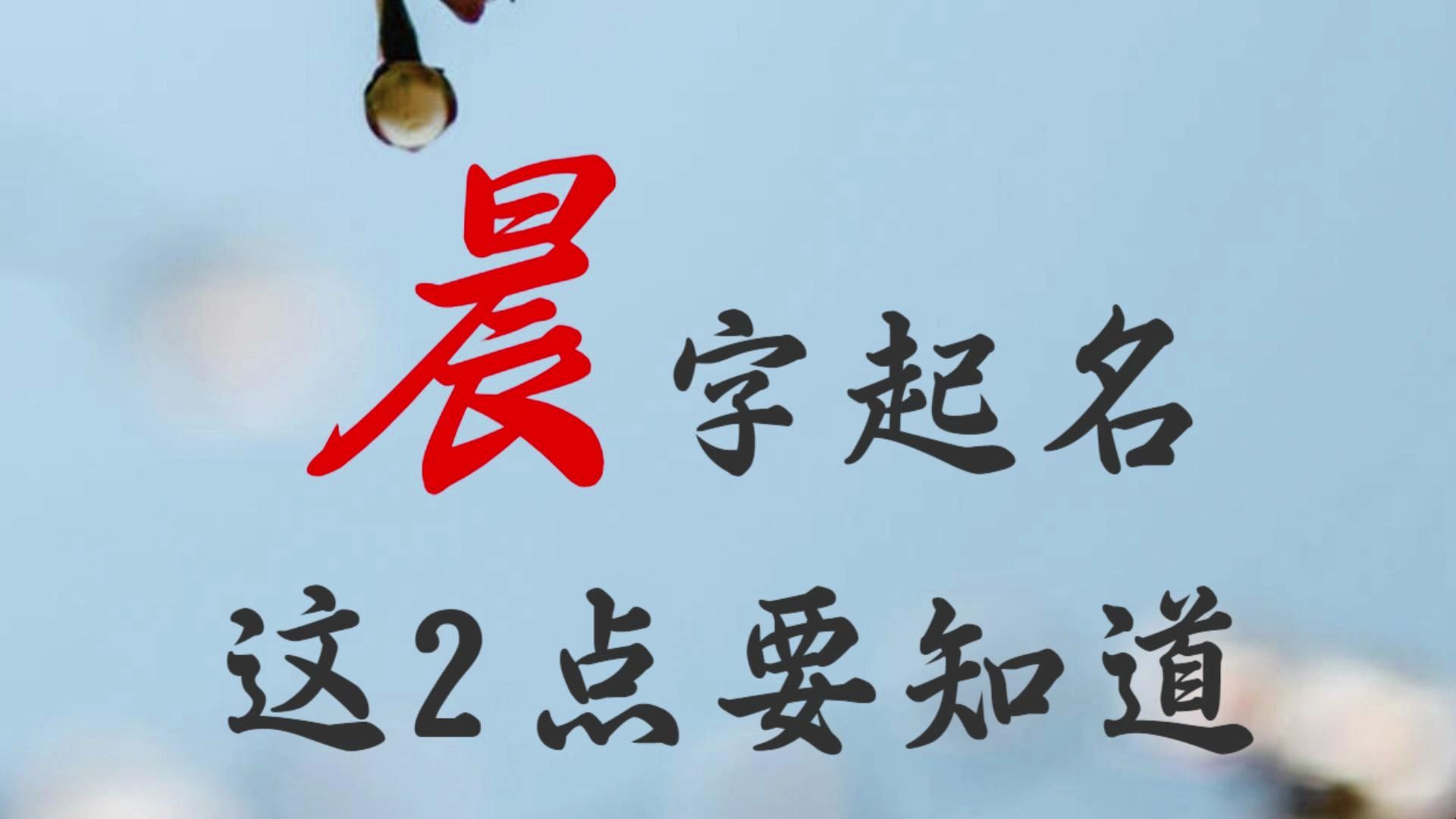 如何取名用字:晨字取名的寓意是什么?晨字五行属金还是火?哔哩哔哩bilibili