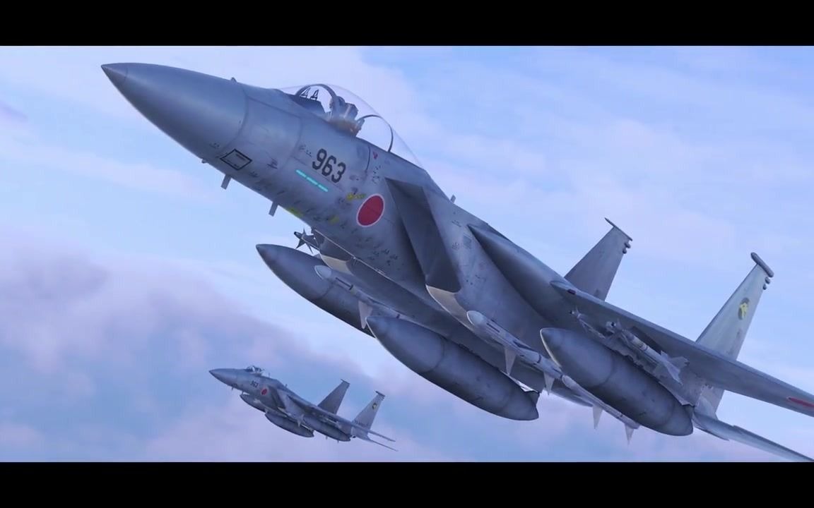 [图]【DCS World空战电影】《未来战争198X》日本航空自卫队F-15J战斗机拦截苏联T-22M轰炸机