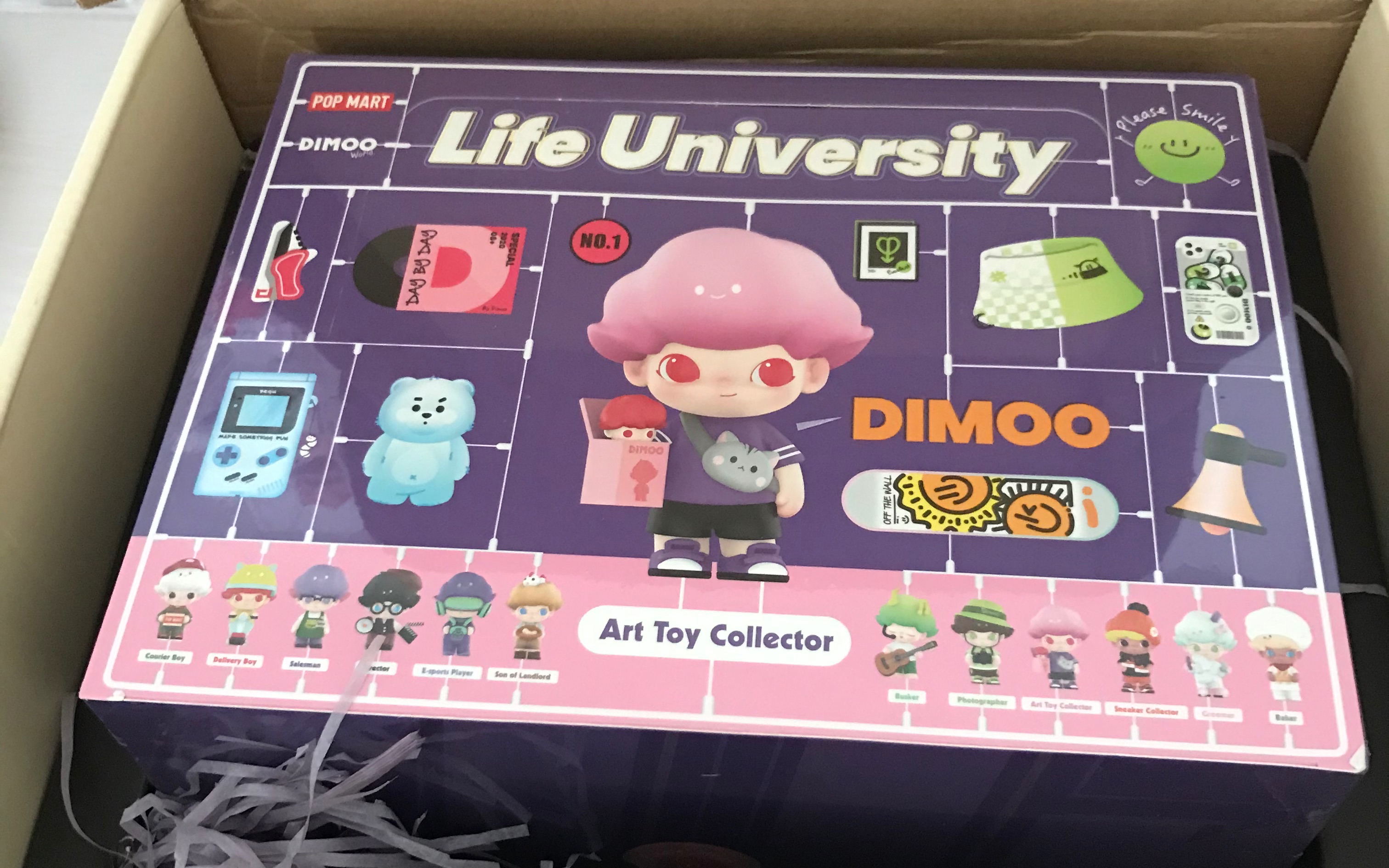 dimoo新品社会大学开盒