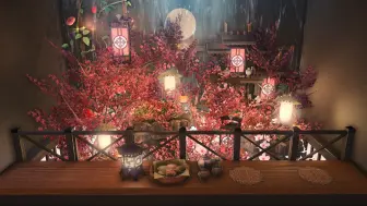 Download Video: 【FF14装修】S房封层|日式和风樱花屋|浪漫造景向居所