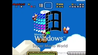 Download Video: 【搬运/Windows版本恶搞】Windows Super Mario Bros. History