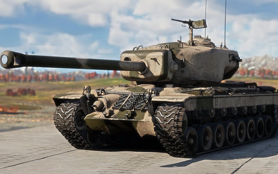 155mm的恐惧你承受得起吗?t30重型坦克丨战争雷霆
