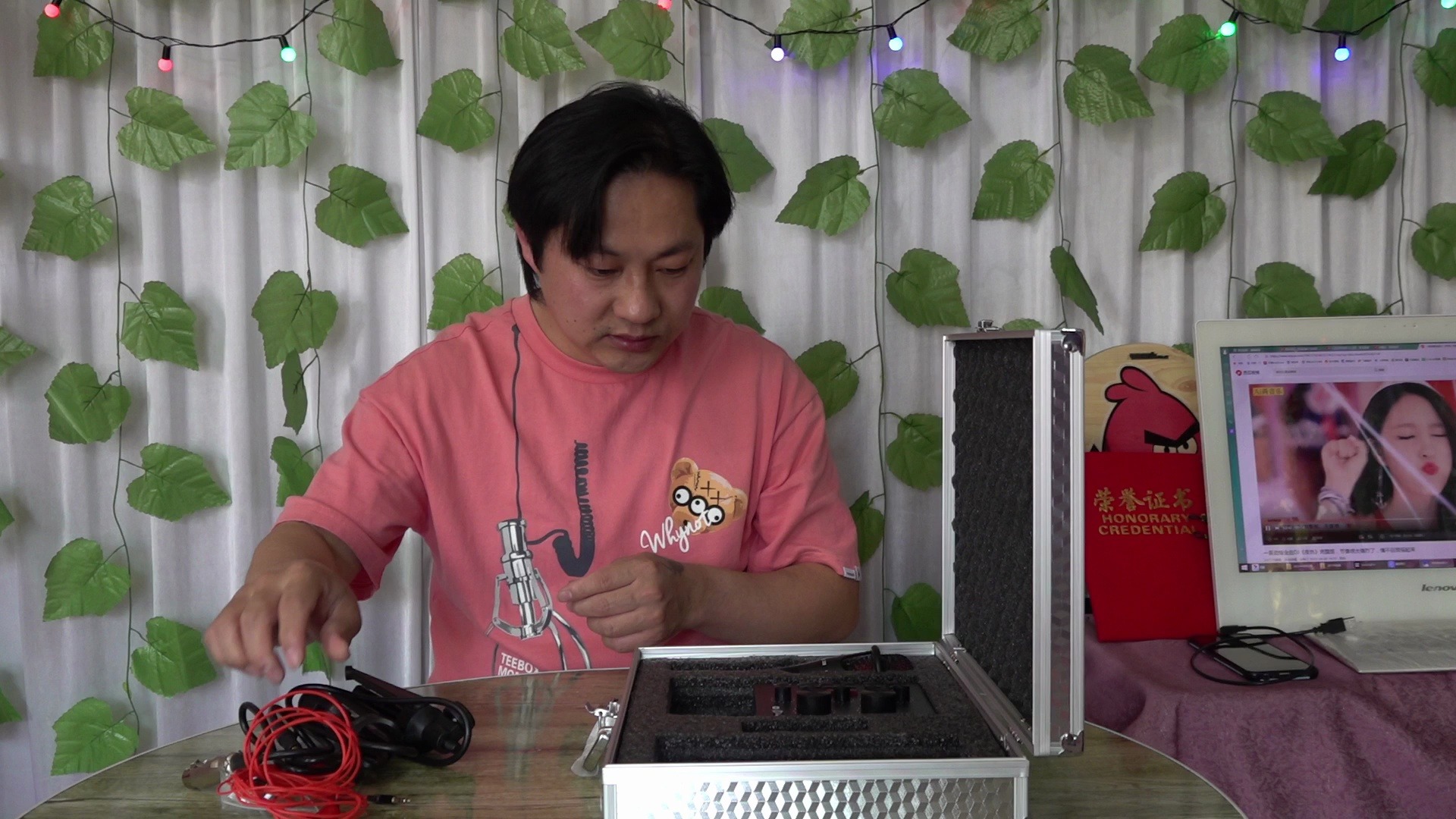 手机直播声卡v8开箱