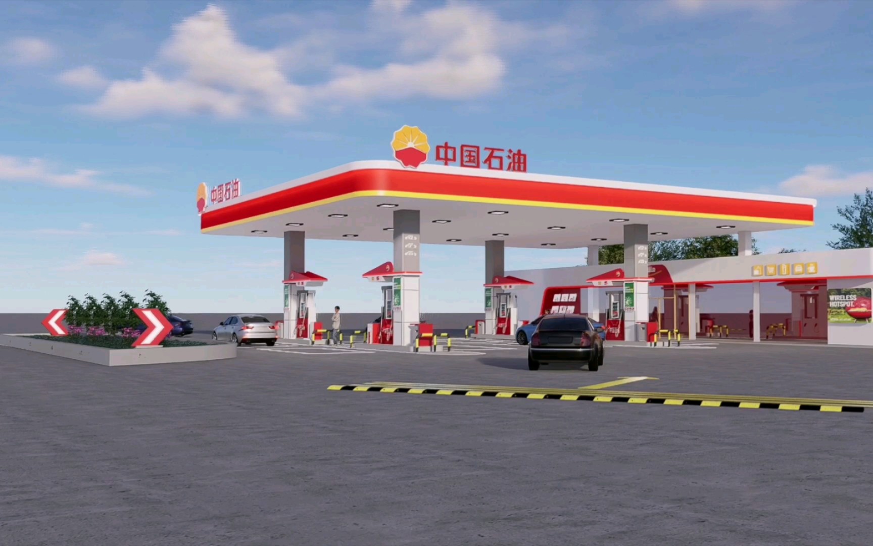 【不一样的体验】新版中国石油加油站设计,旅途因它而不同!