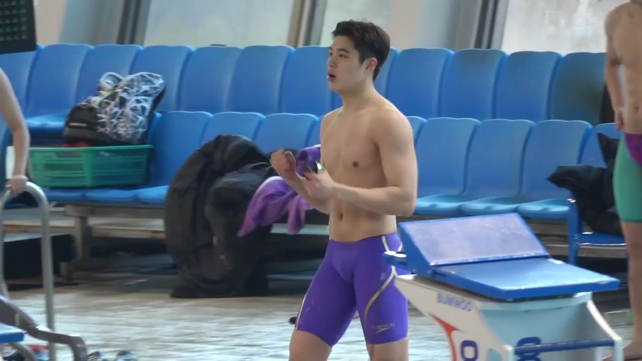 韩国游泳帅哥的一天带你看看这些运动员的好身材