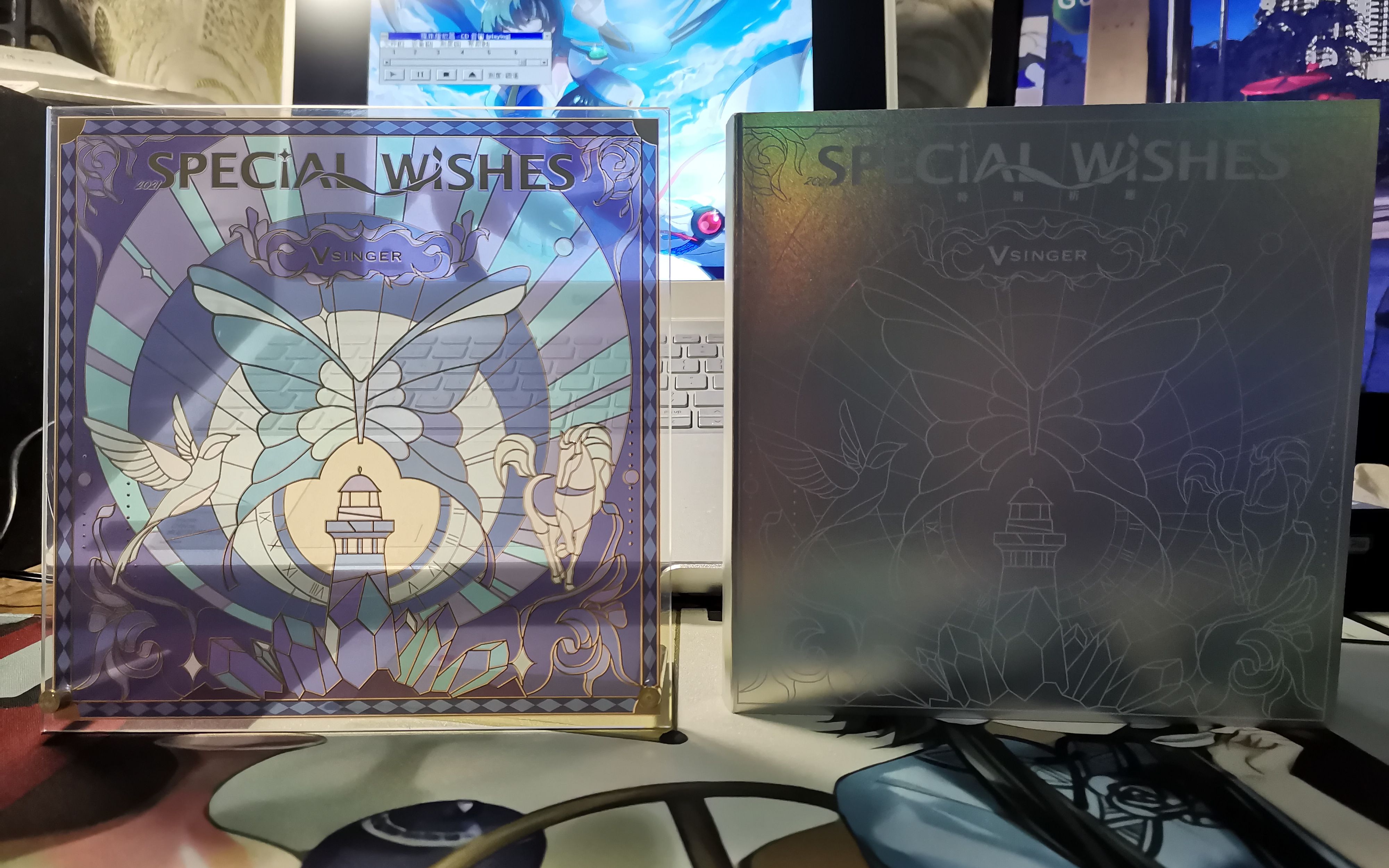 [图]【Vsinger专辑】《SPECIAL WISHES 2021》开箱、抓轨及试听