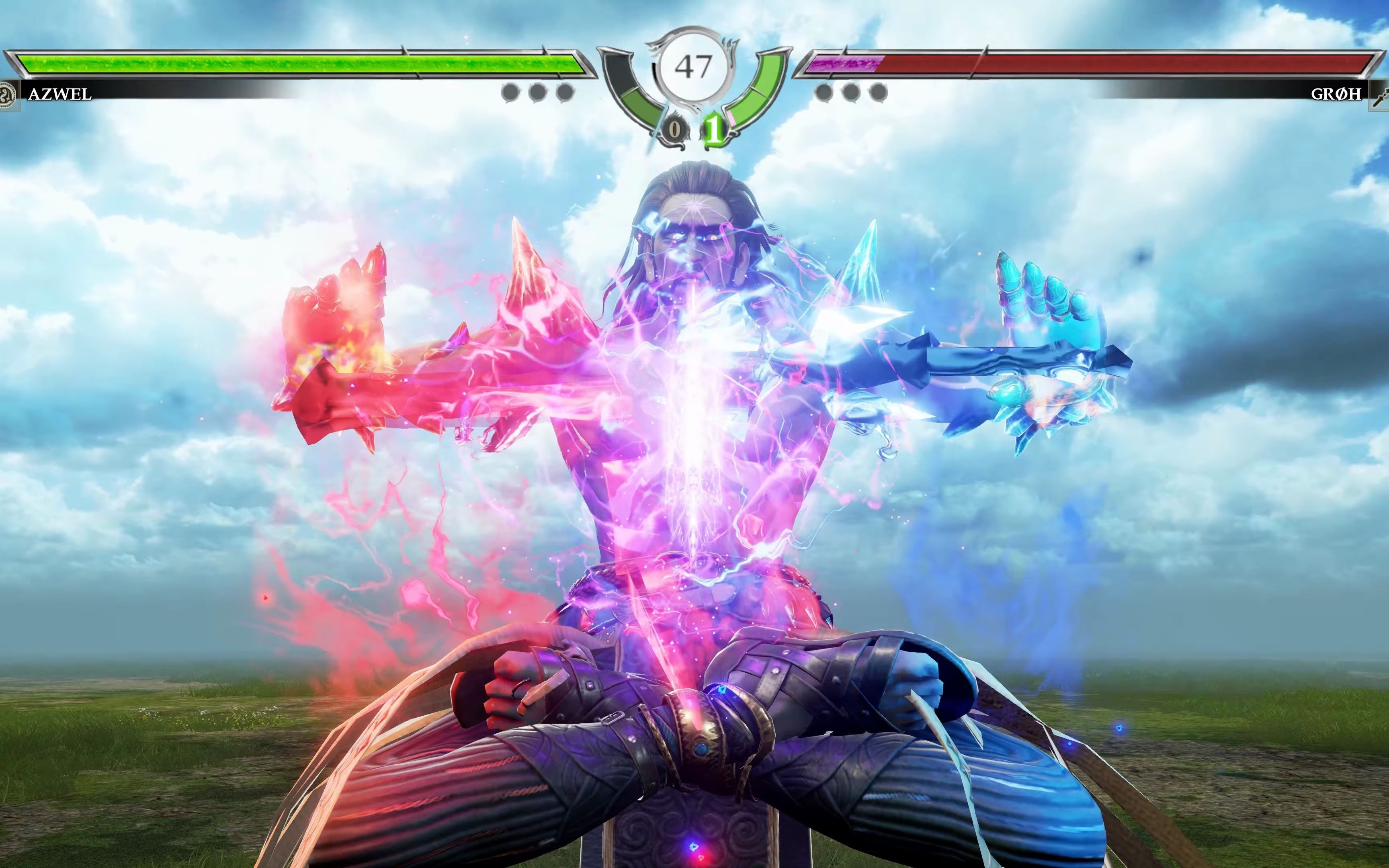 soulcalibur64Ⅵ - 伪 致死连续技-阿兹威尔 建议切换超高清4k画质