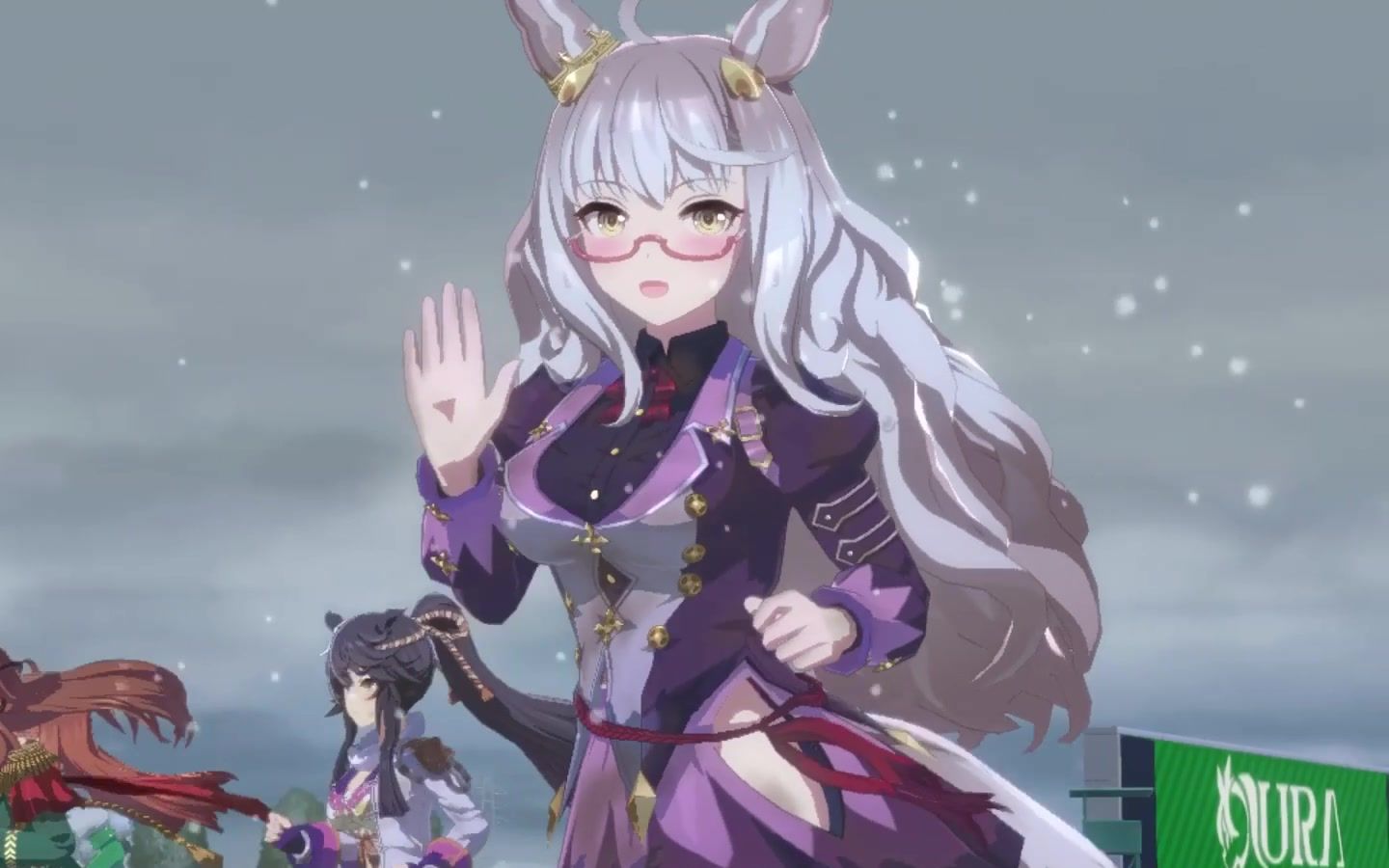 赛马娘巨头の传说无败三冠琵琶晨光先行跑法ura决赛录像