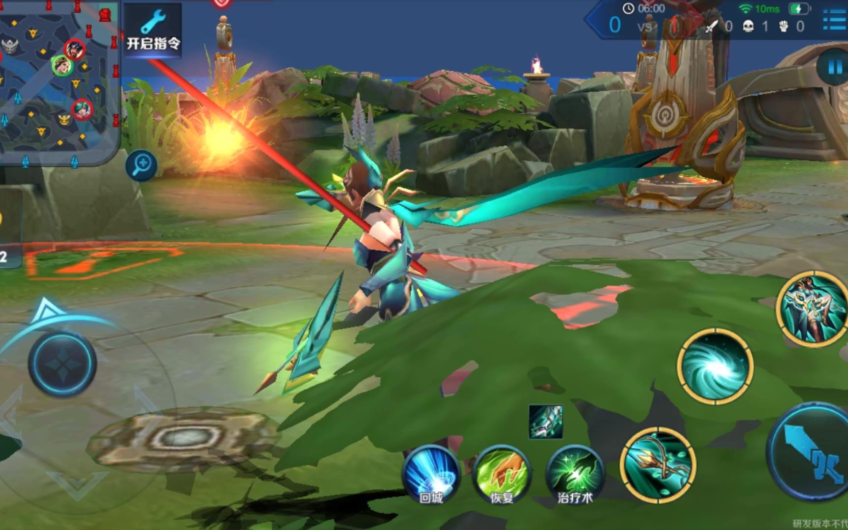 王者荣耀:虞姬的3d视角是这样的?