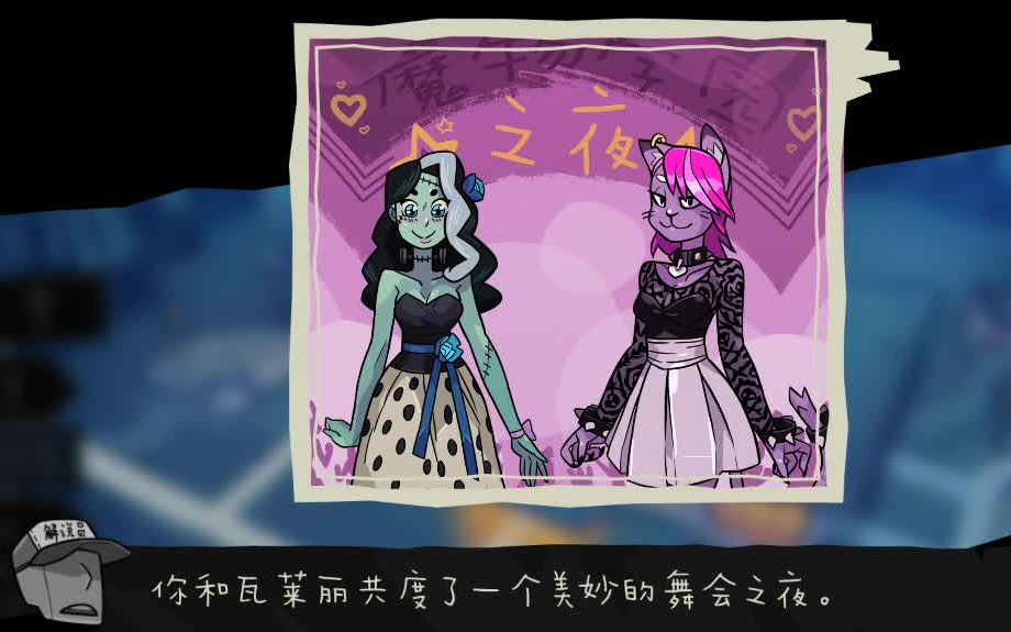 [图]【Monster Prom/魔物学园】非明面但可攻略角色约会合集（共13P）