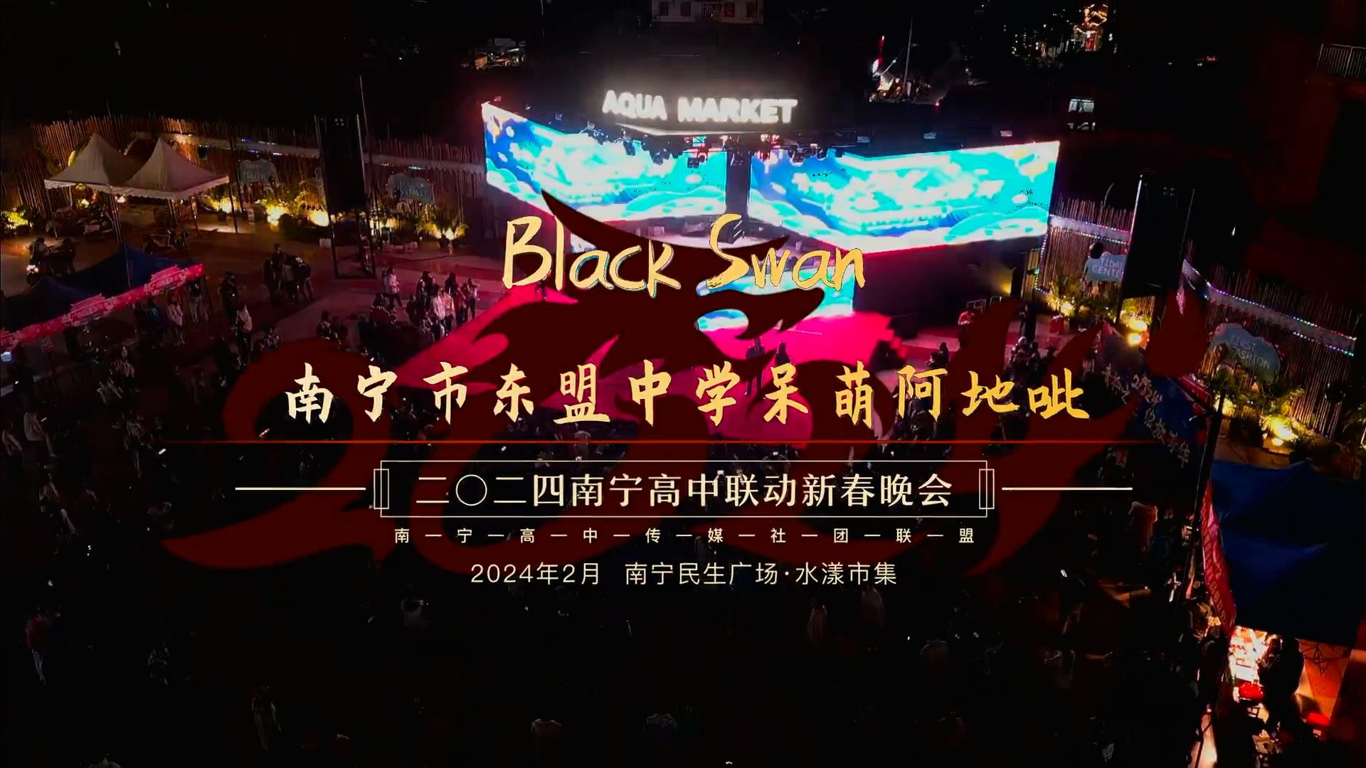27 -《black swan》- 南宁市东盟中学呆萌阿地呲