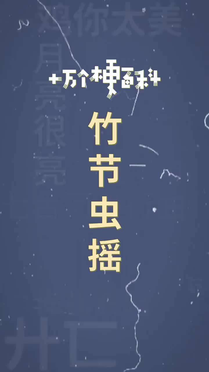 十万个梗百科:竹节虫摇 竹节虫摇