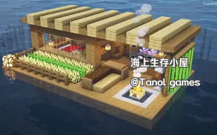 下载视频: 【Tanol games】如何在海上建造迷你生存小屋