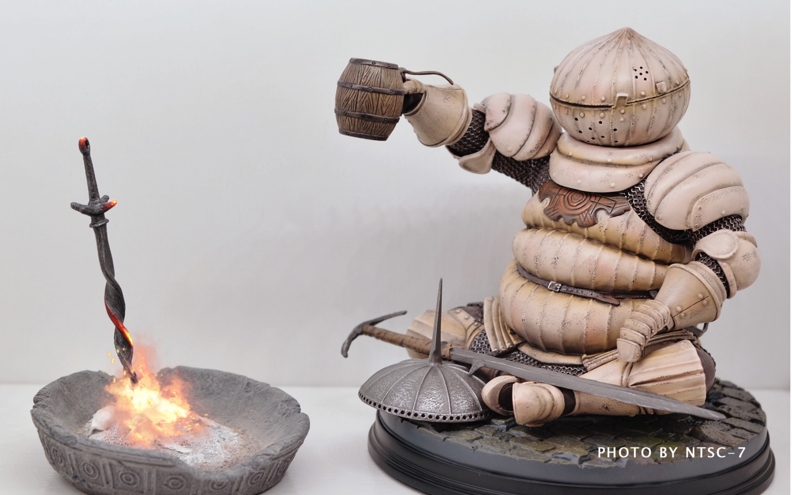 pandora-x黑暗之魂 洋葱骑士1:6雕像 卡塔利纳的杰克巴尔多 展示分享