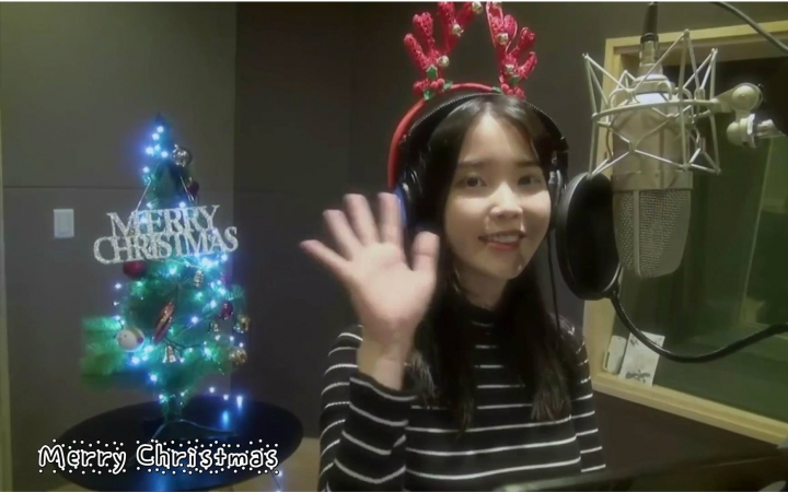 [图]【IU】12月24日 (D.ear Cover) 中文字幕 2014 IU的圣诞礼物