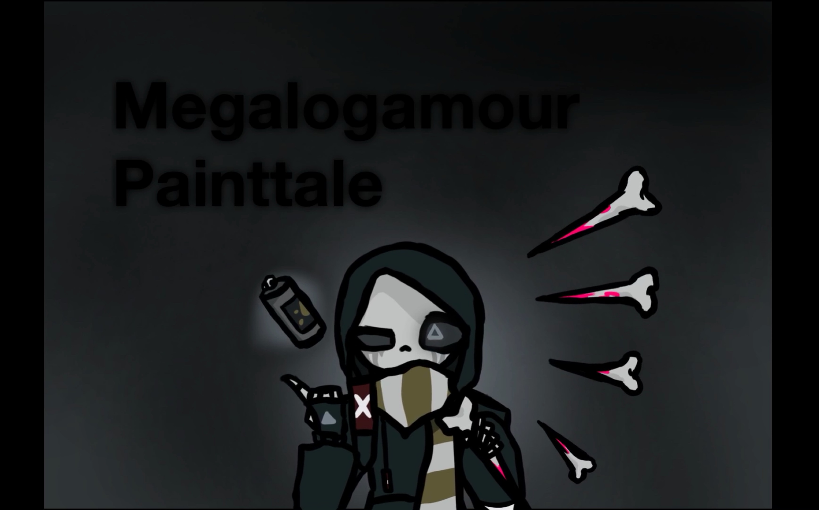 【ut au】pain sans的megalogamour(painttale狂妄之人)_哔哩哔哩 (゜